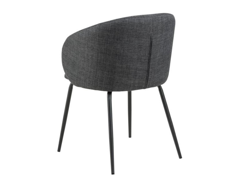 Krzesło Eleanor szare ciemne - ACTONA